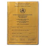 Impfpasshülle Hefthülle für den alten Internationalen Impfausweis im Format:...