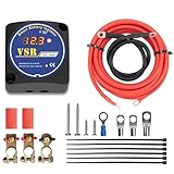UCkasayfy 6m Trennrelais 12v 140a Zweitbatterie Set Automatisches...