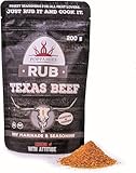Poppamies Texas Beef BBQ Rub - 100% natürliches BBQ-Gewürz - Trockenmarinade...