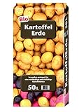 Floragard Kartoffelerde 50 Liter - Bio-Gemüseerde für Speisekartoffeln und...