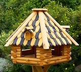 XXL massives Luxus Vogelhaus 70 x 45 cm, Vogelfutterhaus, Vogelhäuser +...