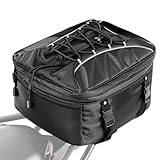 VEVOR Motorradhecktasche Rücksitztasche (22-34 L) mit wasserfester...