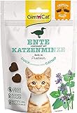 GimCat Crunchy Snacks Ente mit Katzenminze - Knuspriges und proteinreiches...