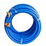 Quarzflex® Trinkwasserschlauch 13 mm (1/2'), 20 m Rolle, komplett montiert mit...