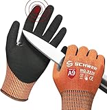 Schwer Schnittschutzhandschuhe LEVEL A9/F,erfüllt die höchsten...