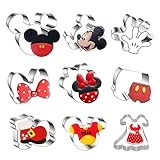 FHzytg 9 Stück Mickey Mouse Geschenke Mickey Mouse Ausstechformen,...