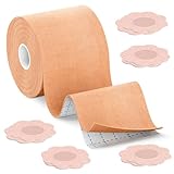 BLOOMORA Boob Tape Essential | Extra Breites Brust Tape Lift für Große Brüste...