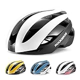 ROCKBROS Fahrradhelm Rennradhelm Leichter Radhelm M/L 55-61 cm Verstellbarer...