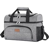 Lifewit 23L große Kühltasche für 27/32/48 Dosen, isolierte Lunch-Tasche,...