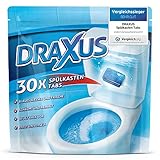 DRAXUS 30x Spülkasten Tabs, Wasserkastenwürfel für den Spülkasten im...