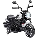 HOMCOM Kindermotorrad Kinder Elektro-Motorrad Elektrofahrzeug Kinderfahrzeug mit...