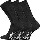 TippTexx 24 6 Paar seidige Bambus Socken, Geruchs-Killer mit Anti-Loch Garantie...