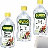 usy Bundle für Surig Essig Essenz Hell mit 25% Säure 3er Pack (3x400g Flasche)...