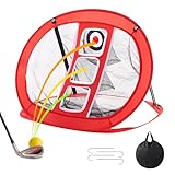 VEVOR Golf-Chipping-Netz, Pop-Up-Übungsnetz, Tragbares Schlaghilfenetz für...