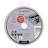 Bosch 10x PRO Stainless Steel and Metal Longlife Thin Trennscheibe für kleine...