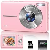 Digitalkamera 1080P 44MP Fotokamera 16X Digitalzoom Kamera, Vlogging Fotoapparat...