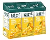 hohes C Milde Orange (3 x 0,2l), 100% Saft, Orangensaft, Vitamin C, ohne...