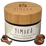 YIMUKA Nilotica Sheabutter im 50ml Glastiegel – Perfekt als Handcreme, Tattoo...