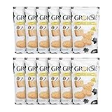 GROKSi! Käse-Snack aus Italien | Käse-Cracker | Protein Snack (Classico, 12x...