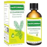 FORSYLVANEST Zedernholzöl 100 ml – 100 % naturreines Zedernöl für...