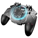 Ozkak Mobile Controller Smartphone Handy Gaming Gamepad mit Lüfter, 4 Triggers...