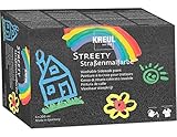 KREUL 43110 - Streety Straßenmalfarbe Set, 6 Farben mit je 200 ml, abwaschbare...