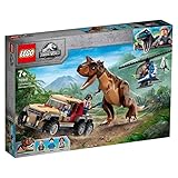 LEGO 76941 Jurassic World Verfolgung des Carnotaurus, Dino Spielzeug mit...
