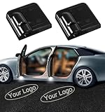 NewL 2X benutzerdefinierte Logo Wireless Projektor Auto Tür Schritt...