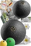 HELDSON® Premium Faszienball klein 2er Set [6cm & 8cm] - Faszien Ball hart -...