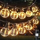 FIBRAVE Lichterkette Außen Led Strom Outdoor 18M Aussen Innen Beleuchtung 60ft...