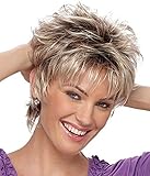 Waselia - Perücke Brasilianisches Weniger Rose Haarnetz Volle Perücke blond...