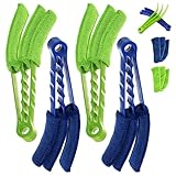 Sumneo 4 Stück Jalousienreiniger Set mit Mikrofaser - Staubwedel &...