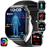 YYKY Smartwatch Damen Herren ΒΙυtｚυcker,2.04”AMOLED mit...