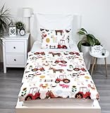 Theonoi Kinderbettwäsche 100x135 Kleinkinder Baby Bettwäsche Babybett...