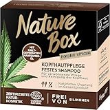 Nature Box Festes Shampoo Kopfhautpflege Hanf (85 g), 3er Pack, 3 x 85 g