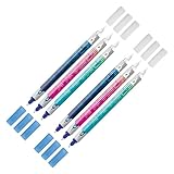 FABER-CASTELL 205079 - Tintenlöscher Set, Lösch- und Korrekturspitze F, 6...
