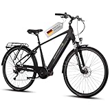 SAXONETTE E Bike Herren 28 Zoll Trekking Elektro Fahrrad mit Mittel Motor...