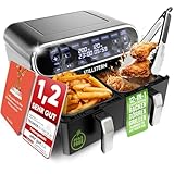 Stillstern Dual Zone Heißluftfritteuse 8L [für 1-8 Pers], 2400W, NEU:...