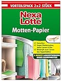 Nexa Lotte Mottenschutzpapier, schützt effektiv bis zu 6 Monate vor...