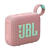 JBL Go 4 - Pink – Tragbare Bluetooth-Lautsprecher-Box mit JBL Pro Sound,...