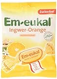 Em-eukal Ingwer-Orange zuckerfrei, 1 Pack ( 75 g)