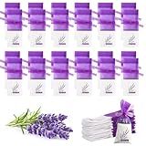 50 Stück Lavendelbeutel, Lavendelsäckchen Leer, Stoffsäckchen Zum Befüllen...
