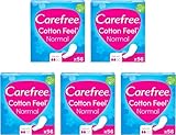 Carefree Slipeinlage Cotton Feel Normal ohne Duft 100 Prozent atmungsaktive...