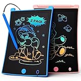 TEKFUN 2 Stück LCD Schreibtafel Kinder Zeichenbrett 8,5 Zoll Bildschirm...