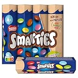 Nestlé SMARTIES Multipack, kleine Rolle, bunte Schokolinsen, ideal für...
