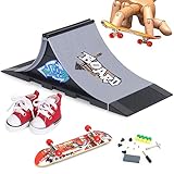 CS COSDDI Finger Skateboard Rampe Set, Mini Finger Skateboard Rampen Finger...