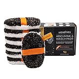 waschies waschbare Abschmink- & Reinigungspads 'Black Edition' wiederverwendbar,...
