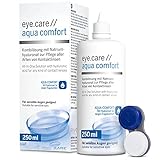 Eye.care Kontaktlinsen Flüssigkeit - mit Hyaluron - Premium 250ml Pflegemittel...
