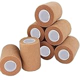 Selbstklebender Verband, 8 Rollen x 7,5cm x 4,5m Pflaster Rolle...