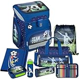 Undercover Team Player - Fussball - Schulranzen-Set EasyFit 9tlg. mit...